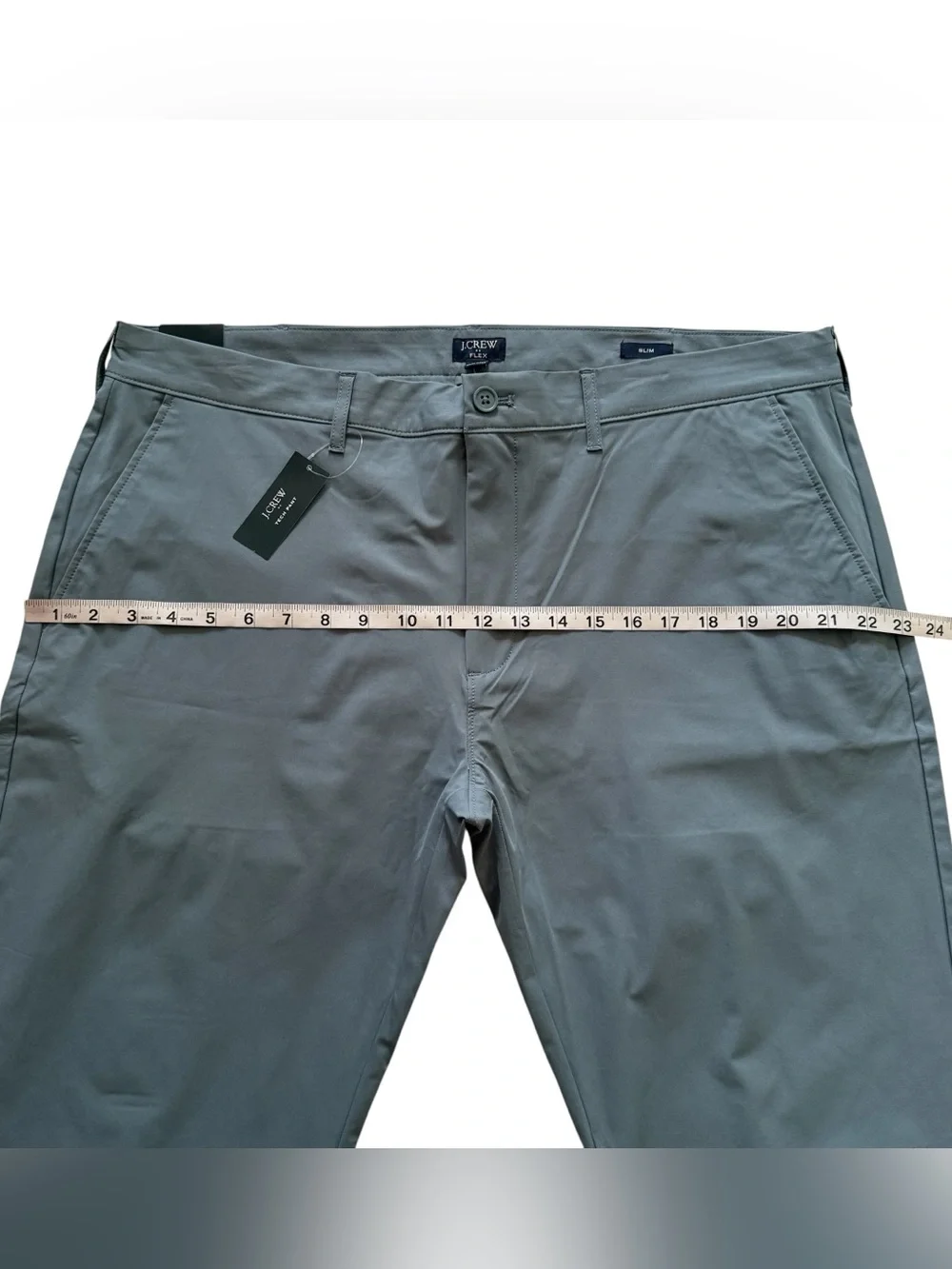 NWT J. Crew Flex Tech Pant Men's 38x32 Slim Fit Performance Golf Casual Stretch